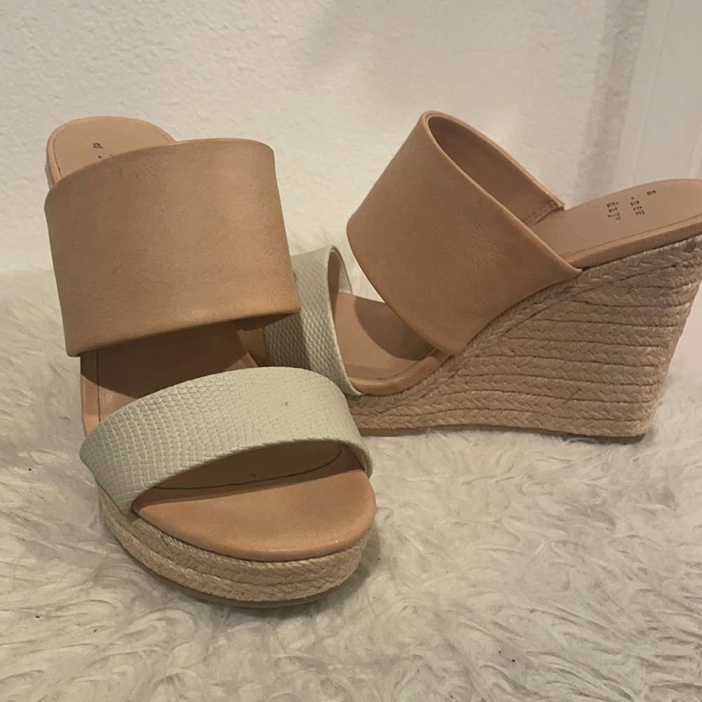 Never worn wedges
